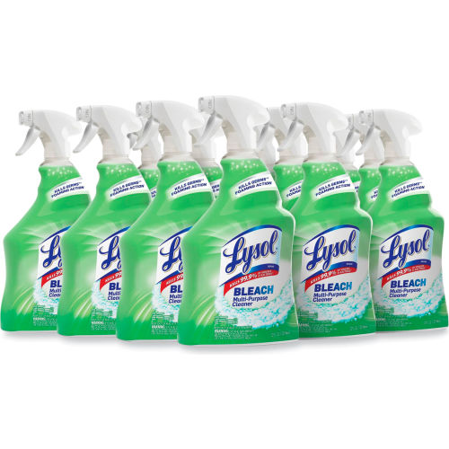 Lysol Limpiador Multiusos con Blanqueador, Botella con Gatillo 32 oz, Paquete con 12 Piezas - 78914