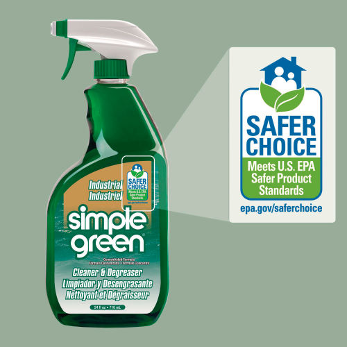 Simple Green Industrial Cleaner & Degreaser, Botella con Gatillo 710 ml - Limpiador Industrial y Desengrasante