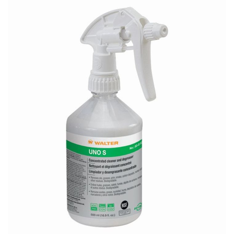 Walter Surface Technologies Bio-Circle UNO S Desengrasante de Alta Resistencia en Spray 500 ml - WAL-53G033