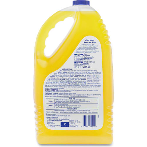 Lysol Clean and Fresh Limpiador Multisuperficies, Esencia de Limón y Girasol, Botella 144 oz (4.26L), 4 por Caja - WBB2684991