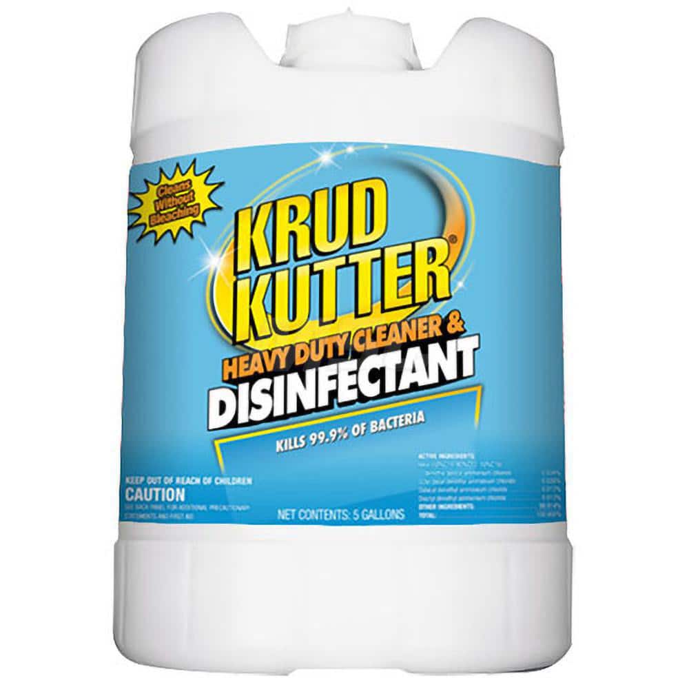 Krud Kutter Desinfectante Concentrado 5 Galones (18.9 L) - Elimina Virus y Bacterias