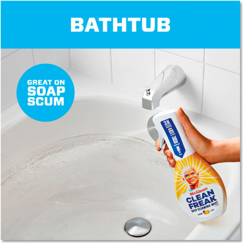 Mr. Clean Clean Freak Spray Multisuperficies Limpieza Profunda, Aroma Limón, 473 ml, Paquete con 6 Piezas