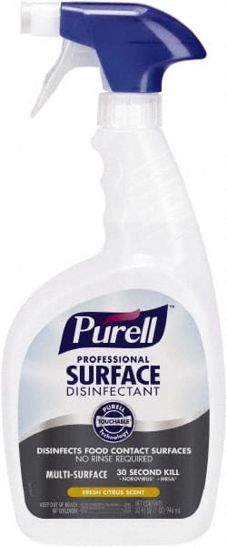 PURELL® Spray Desinfectante Profesional para Superficies, Aroma Cítrico, Botella 946 ml con Gatillo - 37643491
