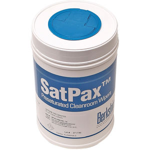 Berkshire Corporation Paños SATPAX® 70/30 para Limpieza de Superficies en Salas Limpias, 6 x 9 Pulgadas, Mezcla de Poliéster y Celulosa, Blanco, 100 Piezas - Modelo 0620722
