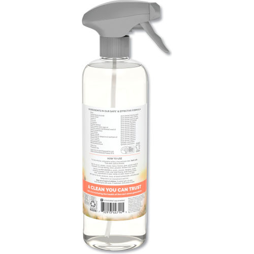 Limpiador Multiusos Seventh Generation Morning Meadow, Botella con Gatillo 680 ml, 8 Piezas por Caja - Libre de Fragancia