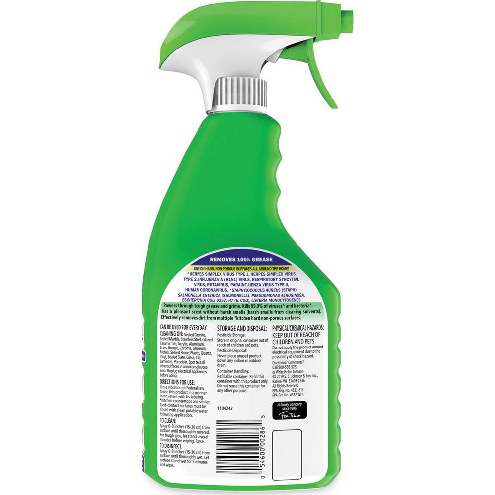 Fantastik Limpiador Multiusos Desinfectante en Spray, Fragancia Fresca, 946 ml, Paquete con 8 Piezas - Modelo 38696647
