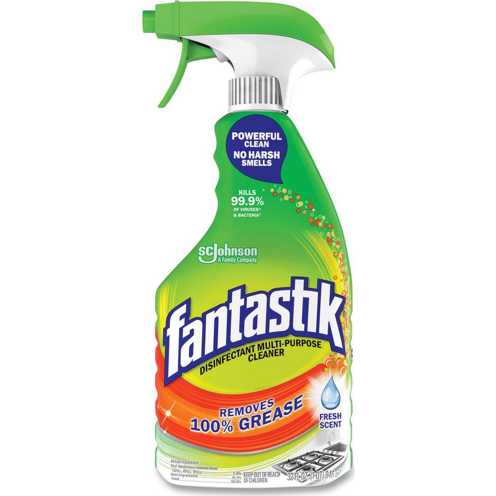 Fantastik Limpiador Multiusos Desinfectante en Spray, Fragancia Fresca, 946 ml, Paquete con 8 Piezas - Modelo 38696647