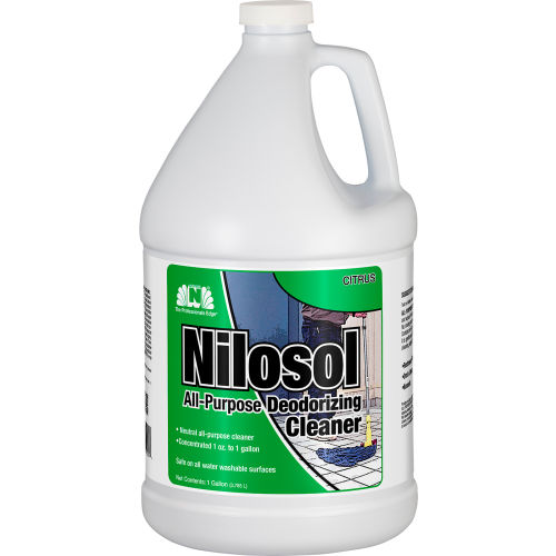 Limpiador Multiusos Nilodor Nilosol™ Aroma Cítrico, Galón, Paquete con 4 Botellas - WBB2733088
