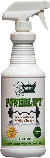 Limpiador Multiusos Werth Sanitary Supply 32 oz con Botella en Spray - Aroma Floral, Biodegradable