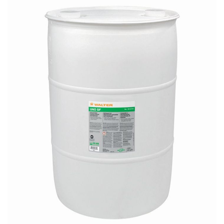 Walter Surface Technologies Walter Bio-Circle 53G018 UNO SF Limpiador Desengrasante Alta Resistencia 208L - WAL-53G018