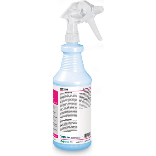Limpiador y Desengrasante Maxim Bulldozer Listo para Usar, Aroma Limón, 32 oz, 6 por Cartón - WBB3092517