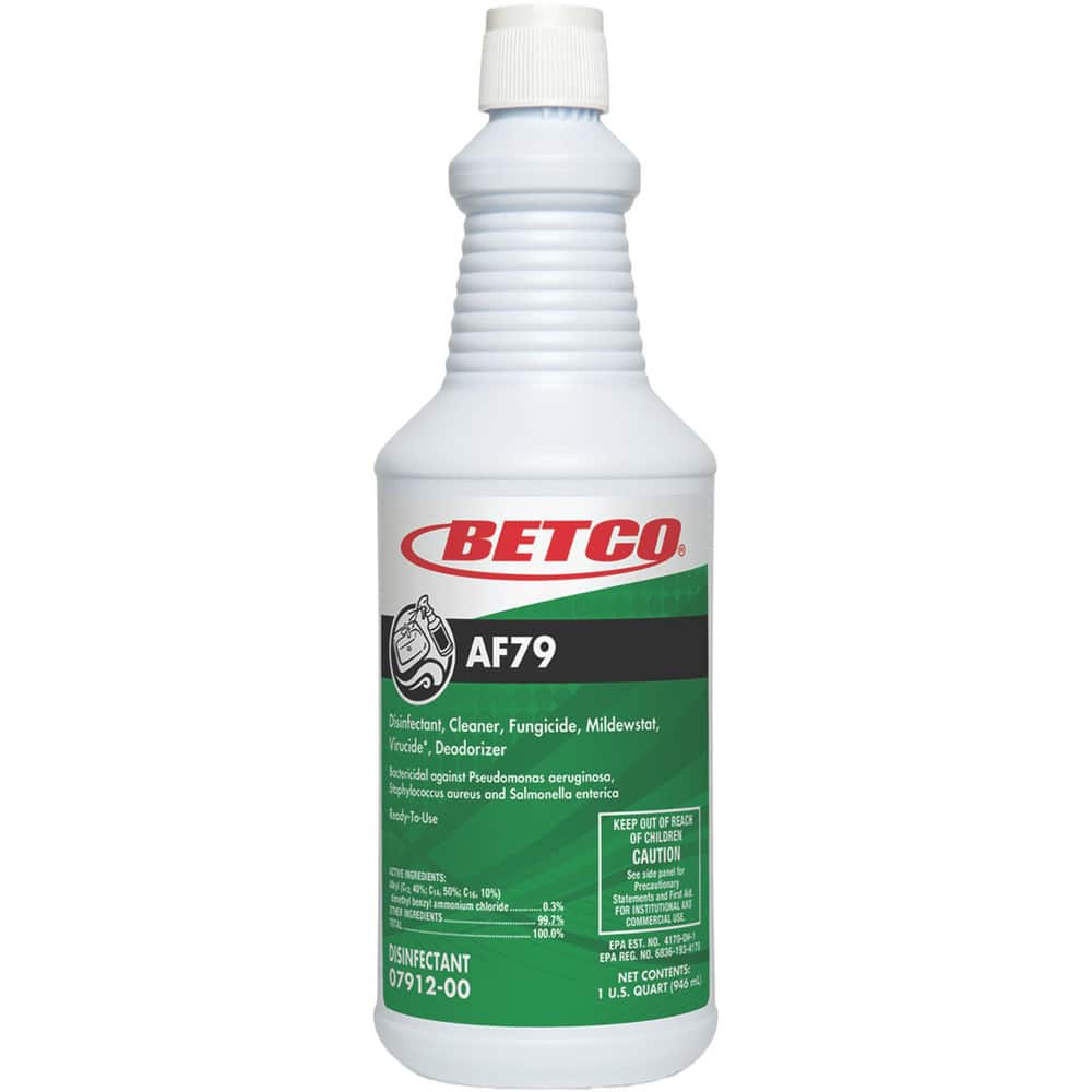 Limpiador Multiusos Betco con Desinfectante - 32 oz (946 ml) - Aroma Cítrico y Floral - Modelo 72906969