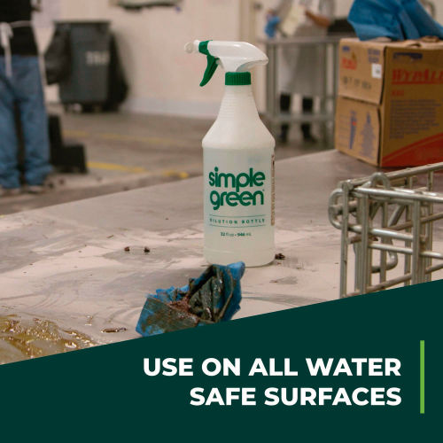 Simple Green Crystal Industrial Cleaner and Degreaser - Limpiador y Desengrasante Industrial, Galón, Paquete con 6 Botellas - 19128