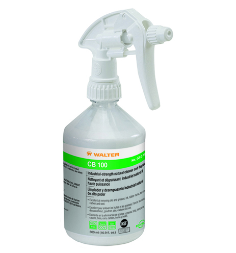 Walter Surface Technologies CB 100 Limpiador Natural Potente y Desengrasante 500ml Paquete con 12 Unidades - 05732124