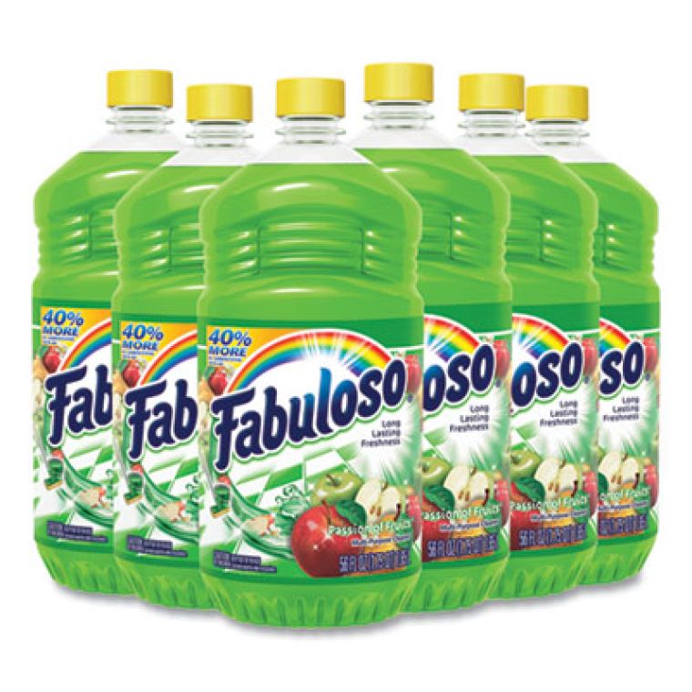 Limpiador Multiusos Fabuloso Colgate-Palmolive, Aroma Maracuyá, 1.65 L, Botella, 6 por Cartón - AF7323
