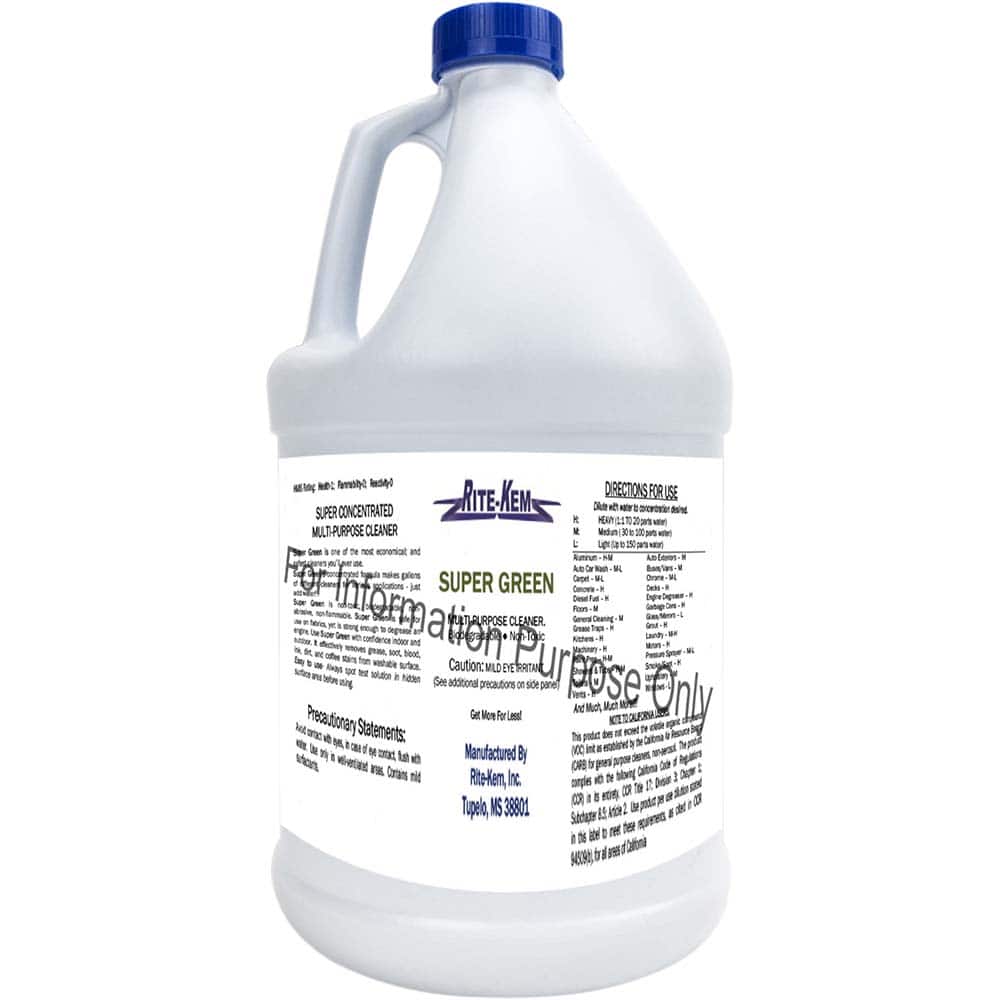 Limpiador Multiusos Rite-Kem Concentrado: Botella de 1 Galón - Modelo 48175715