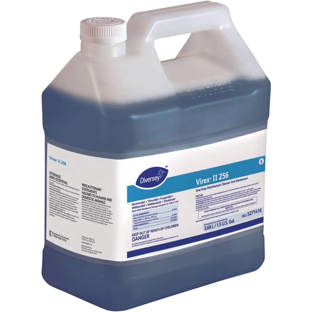 Desinfectante y Desodorante Diversey One Step: 1.5 gal, Garrafa, 2986032 - Aroma a Menta