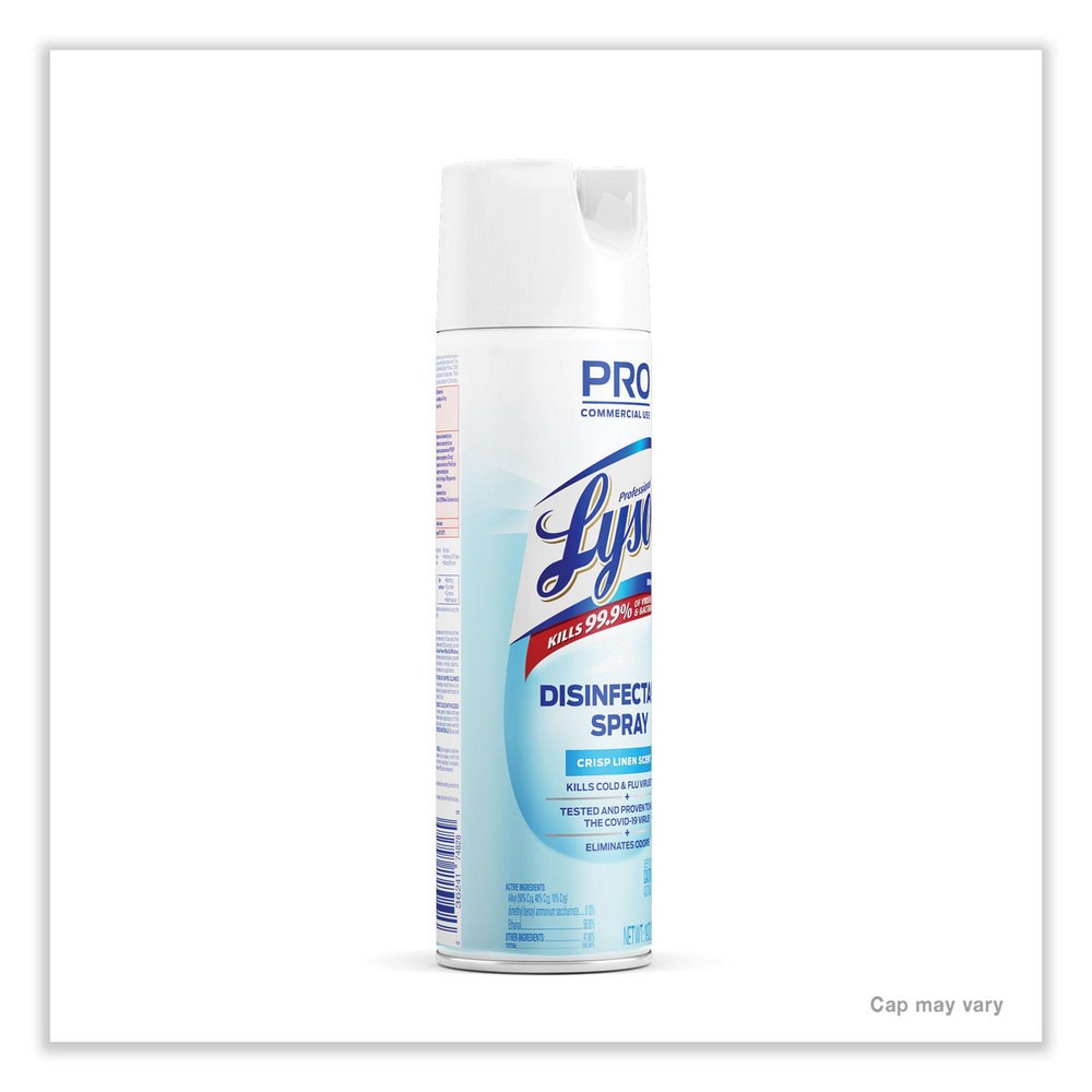 Lysol Limpiador Multiusos en Aerosol 19 oz: Desinfectante con Aroma a Lino Fresco - Modelo 83757922