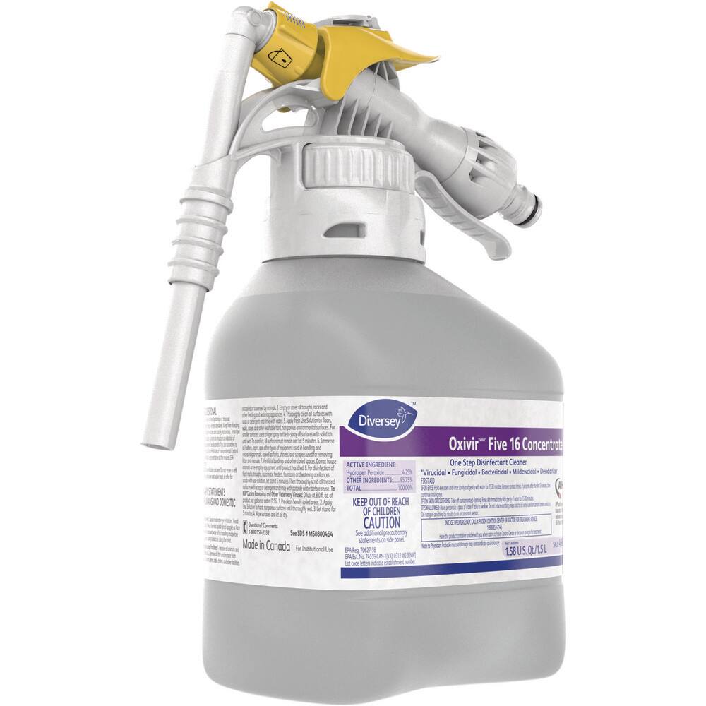 Desinfectante Limpiador Diversey One Step: Botella Spray 1.5L (50.7 oz) - Modelo 3001856