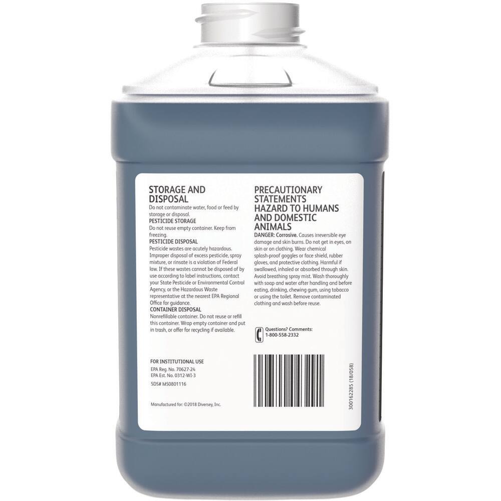 Desinfectante y Desodorante Diversey One Step - Limpiador Multiusos 2500 ml con Aroma a Menta - Modelo 3038015