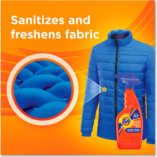Tide® Antibacterial Spray para Telas, Aroma Ligero, Botella de 22 oz, 6 por Caja - WBB2685260