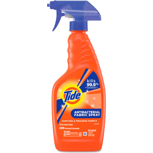 Tide® Antibacterial Spray para Telas, Aroma Ligero, Botella de 22 oz, 6 por Caja - WBB2685260