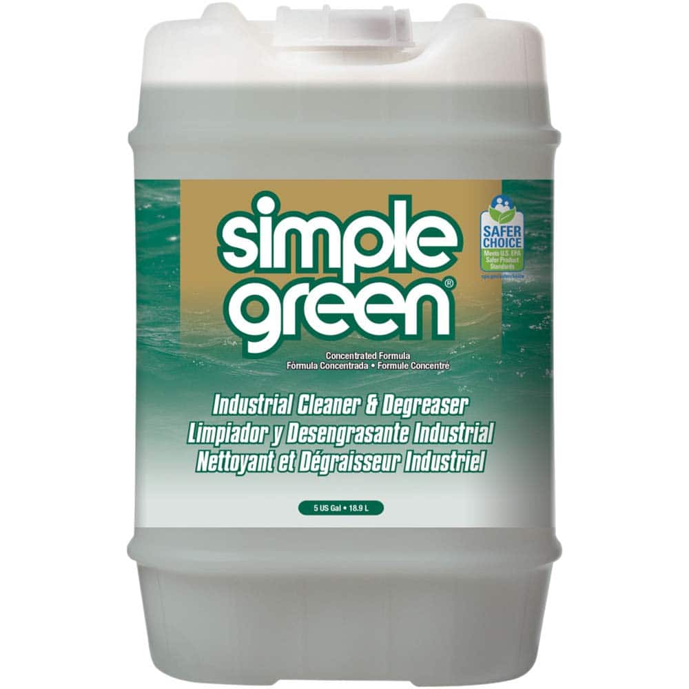 Limpiador y Desengrasante Industrial Simple Green Concentrado, Cubeta 5 Galones - 89887533
