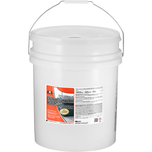 Nilodor Bio-Enzimático Chute & Dumpster Wash PLUS, Aroma Naranja, Cubeta 5 Galones - WBB2733028