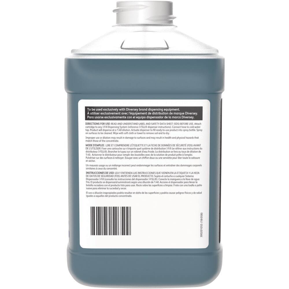 Limpiador de Vidrios Diversey Concentrado 2.5 L - Elimina Huellas y Grasa