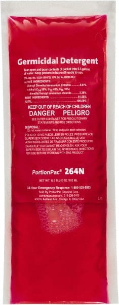 Desinfectante PortionPac en sobre 6.5 oz - Limpia pisos, espejos, baños y superficies