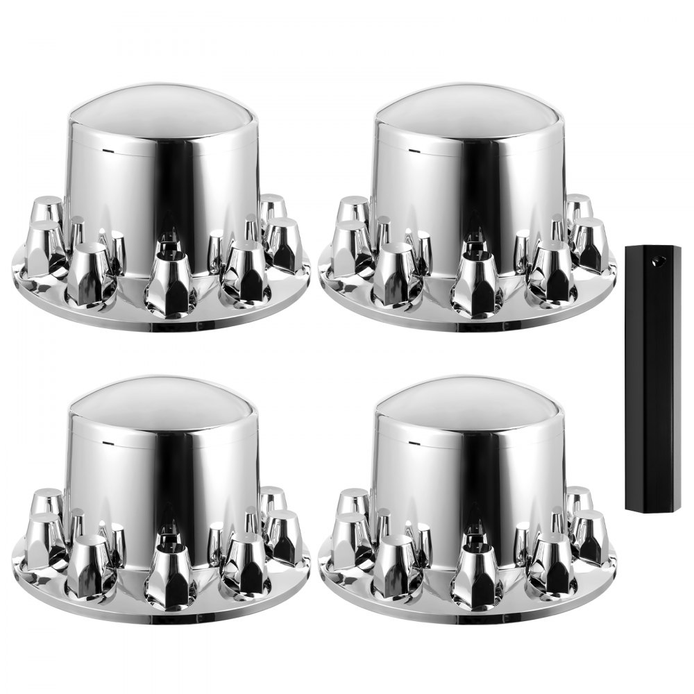 VEVOR Rear Axle Cover Combo Kit ABS Lug Nut Covers with Nut Cover Tools - BKCZGTJYDX4RXS3ULV0