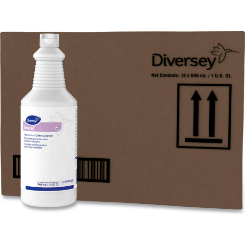 Limpiador Cremoso Multisuperficies Diversey™ Emerel, Aroma Fresco, Botella 32 oz, 12/Caja - WBB2685358