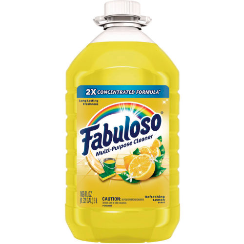 Fabuloso Limpiador Multiusos, Fragancia Limón, Botella 5 Litros (169 oz), Paquete con 3 Piezas - WBB2685285