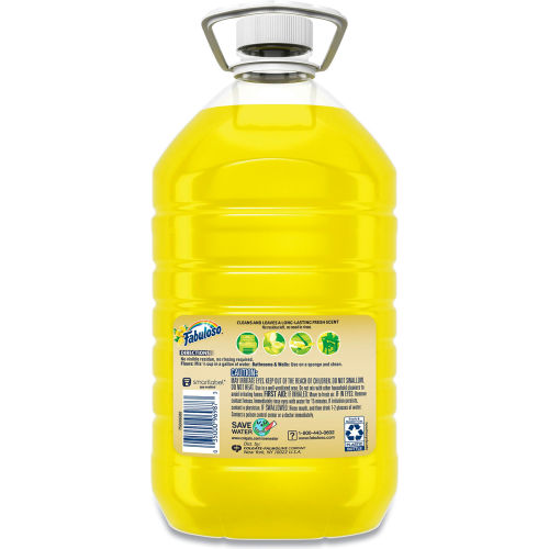 Fabuloso Limpiador Multiusos, Fragancia Limón, Botella 5 Litros (169 oz), Paquete con 3 Piezas - WBB2685285