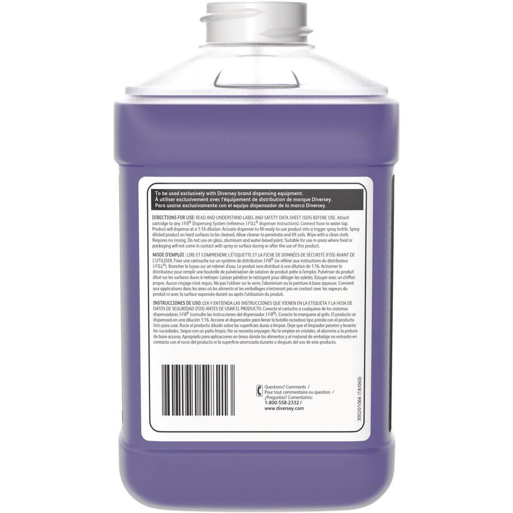 Limpiador Degrasante Multiusos Diversey con Aroma Cítrico, Presentación 2.5 L