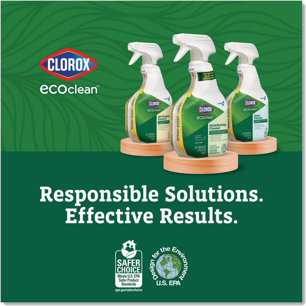 Limpiador de Vidrios Clorox Listo para Usar, Botella de 32 oz, Sin Aroma, Base de Amoníaco