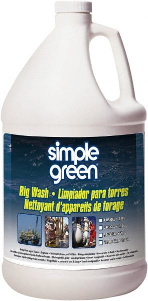 Simple Green Rig Wash Cleaner & Degreaser, Galón - Limpiador Profesional para Maquinaria Pesada