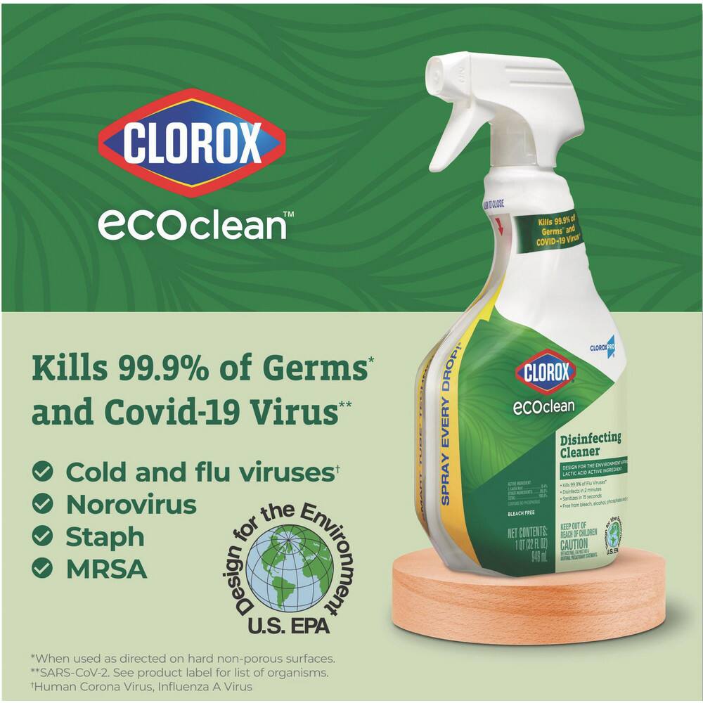 Clorox Limpiador y Desinfectante - Botella Recarga 3.78 L (128 oz), Sin Fragancia - Modelo 72906787