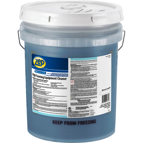 Limpiador Multiusos y Desengrasante Zep High Foaming Equipment Cleaner, Cubeta 5 Galones, 1 Pieza - WBB2684448