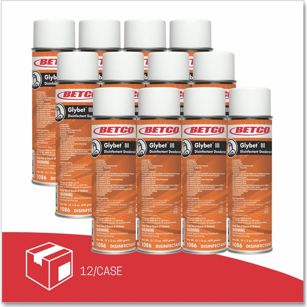 Limpiador Multiusos Betco Aerosol Desinfectante 439 ml - Aroma Cítrico y Floral