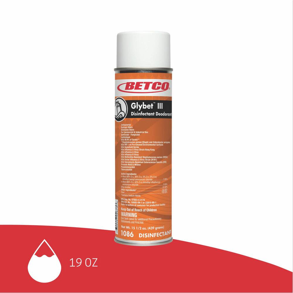 Limpiador Multiusos Betco Aerosol Desinfectante 439 ml - Aroma Cítrico y Floral