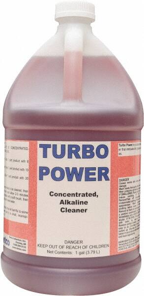 Detco Turbo Power, Limpiador Alcalino y Desengrasante, 1 Galón - Modelo 33701996