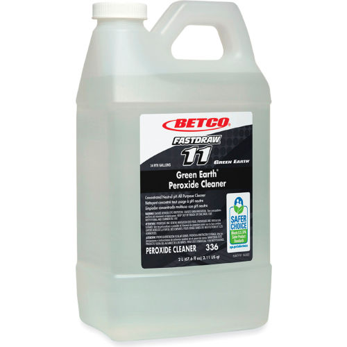 Limpiador de Peróxido Betco Green Earth, Aroma Menta Fresca, Botella 2L, 4 por Caja - WBB3177423