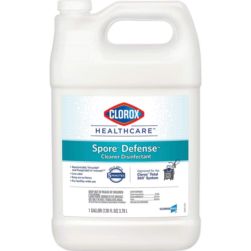 Limpiador Multiusos Clorox Healthcare Desinfectante: Botella de 1 Galón, Sin Fragancia - Modelo 19282268
