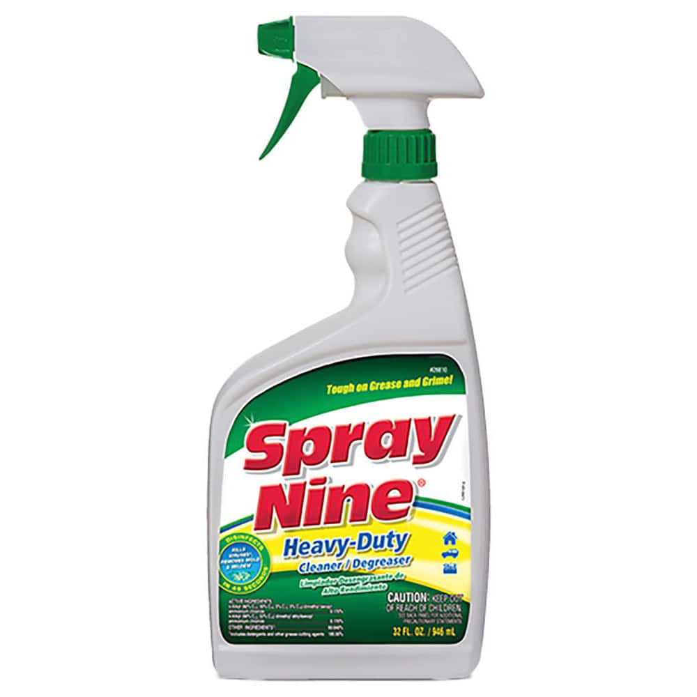 Spray Nine All-Purpose Cleaner:  32 oz, Drum,  Disinfectant - 14350789