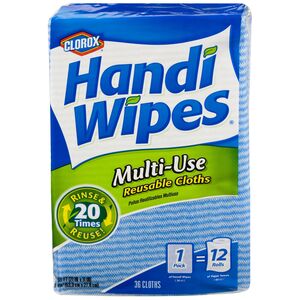 FASTENAL APPROVED VENDOR 21" W x 11" L Packet Blue Non-Woven Fiber Surface Cleaning Wipe 36Ct - 924125468