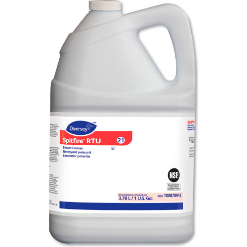 Diversey Diversey™ Spitfire Power Cleaner, Fresh Pine Scent, 3.78 Liter Container, 4/Case - WBB2685500