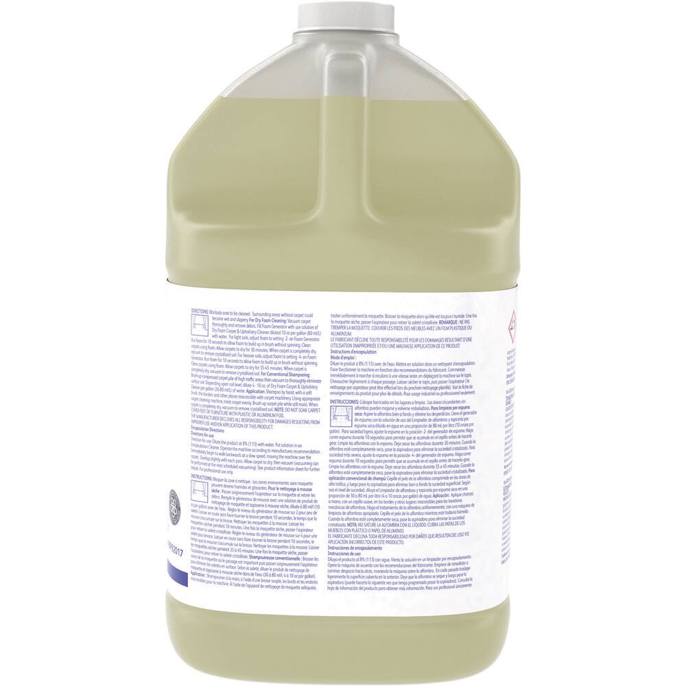 Diversey Dry Foam Shampoo & Encapsulation Cleaner:  1 gal, Jug, - 2985984