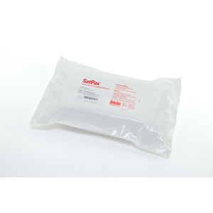 Berkshire Corporation 9" x 9" White Polyester Cellulose Blend SATPAX® 9/91 Cleanroom Surface Cleaning Wipe 75Ct - 0620720