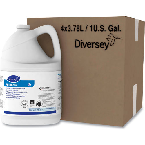 Diversey Diversey™ Concentrated General Purpose Cleaner w/Hydrogen Peroxide, Gal Btl 4/Case - DVO4998841 - WBB1872685